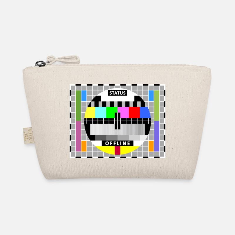 Testbild Display screen test card offline Big Bang Bio-Täschchen