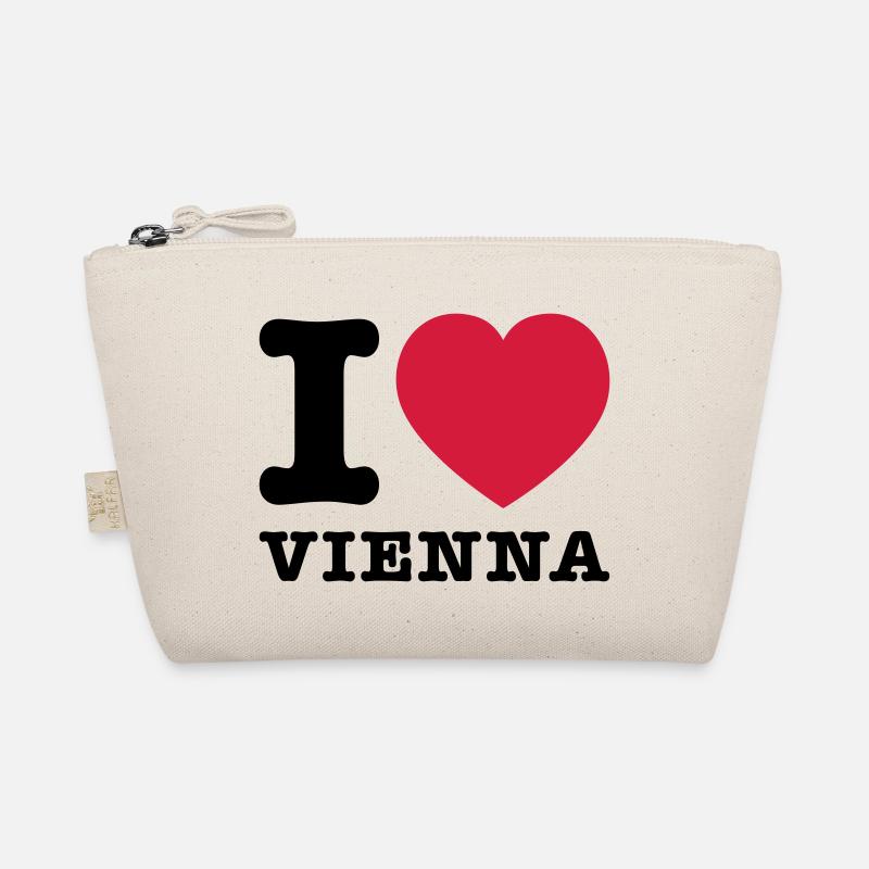 I Love Vienna 2 Organic Pouch