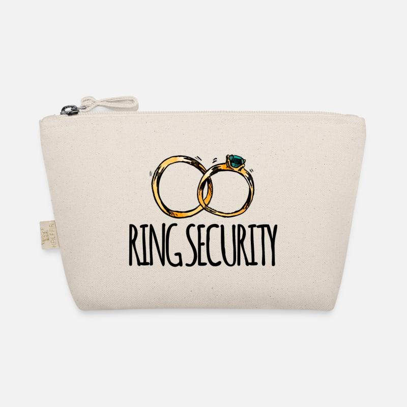 Wedding / Marriage: Ring Security Organic Pouch