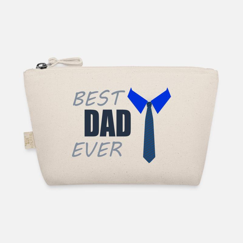 BEST DAD EVER - Bio-Täschchen - Natur