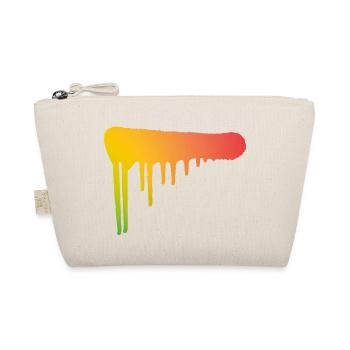 Graffiti art spray can color stroke street art - Organic Pouch - nature - Front