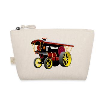 Steam Engine Nostalgia - Organic Pouch - nature - Front