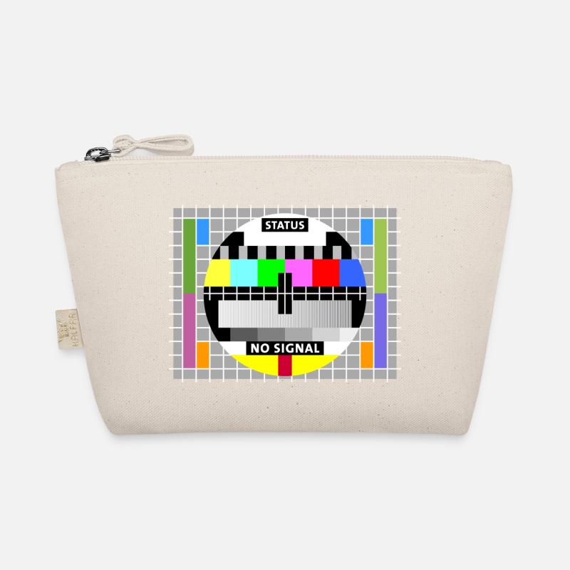 Test image test card status no signal screen display Organic Pouch