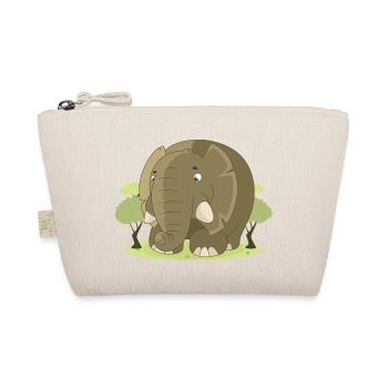 elephant - Organic Pouch - nature - Front