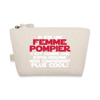 je suis une femme pompier - Trousse biologique - nature - Devant