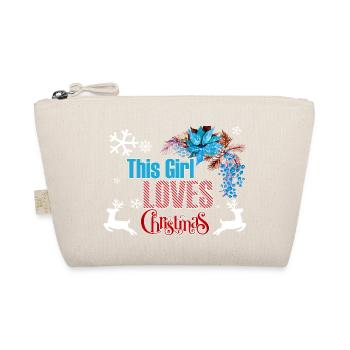 Fille d'amour de Noël de Noël cadeau de Noël - Trousse biologique - nature - Devant