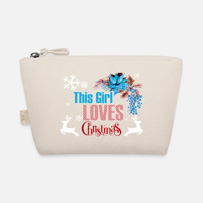 Fille d'amour de Noël de Noël cadeau de Noël Trousse biologique