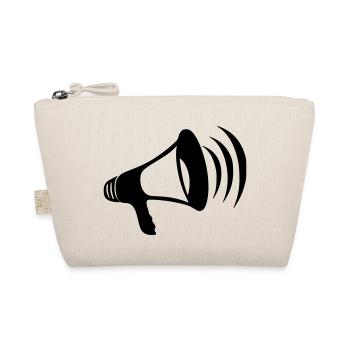 megaphone - Organic Pouch - nature - Front