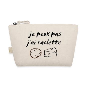 je peux pas j'ai raclette - Trousse biologique - nature - Devant