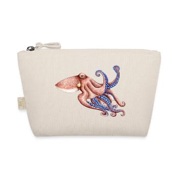 Bleu Octopus - poulpe bleu - bleu Poulpe - Trousse biologique - nature - Devant