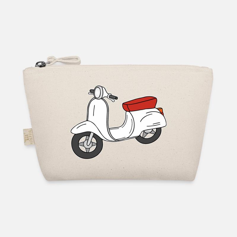 Scooter Nostalgia Rerto cult Organic Pouch