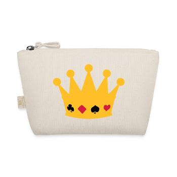 couronne poker crown - Bio-Täschchen - Natur - Vorne