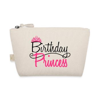 princess prinzessin krone koenigin girl maedchen p - Bio-Täschchen - Natur - Vorne