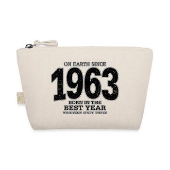Sur la Terre depuis 1963 (à l'ancienne noir) - Trousse biologique - nature - Devant