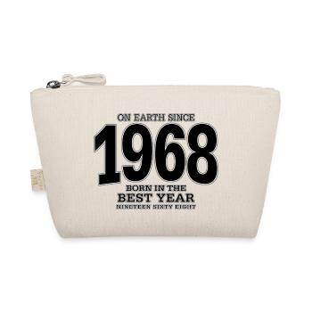 Sur la Terre depuis 1968 (noir) - Trousse biologique - nature - Devant