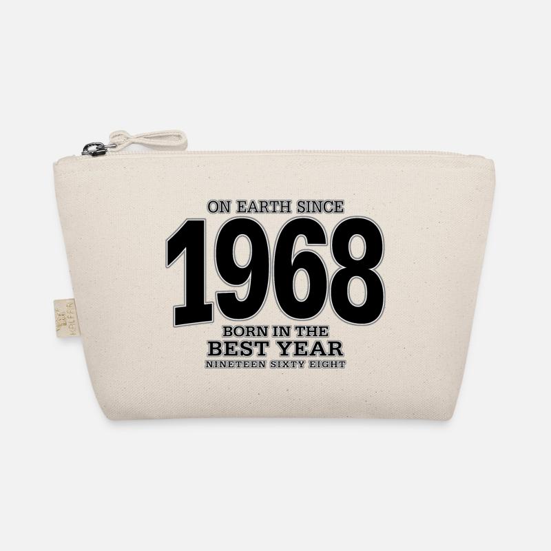 On Earth since 1968 (black) Organic Pouch