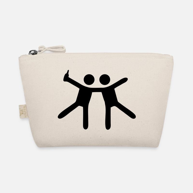 Trink Brüderlein ★ drunken people Bio-Täschchen