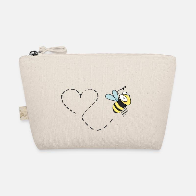 Bee Heart Organic Pouch