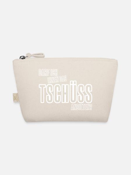 Tschüss anbieten - Bio-Täschchen - Natur