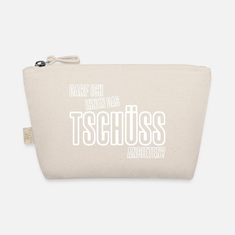 Tschüss anbieten - Bio-Täschchen - Natur