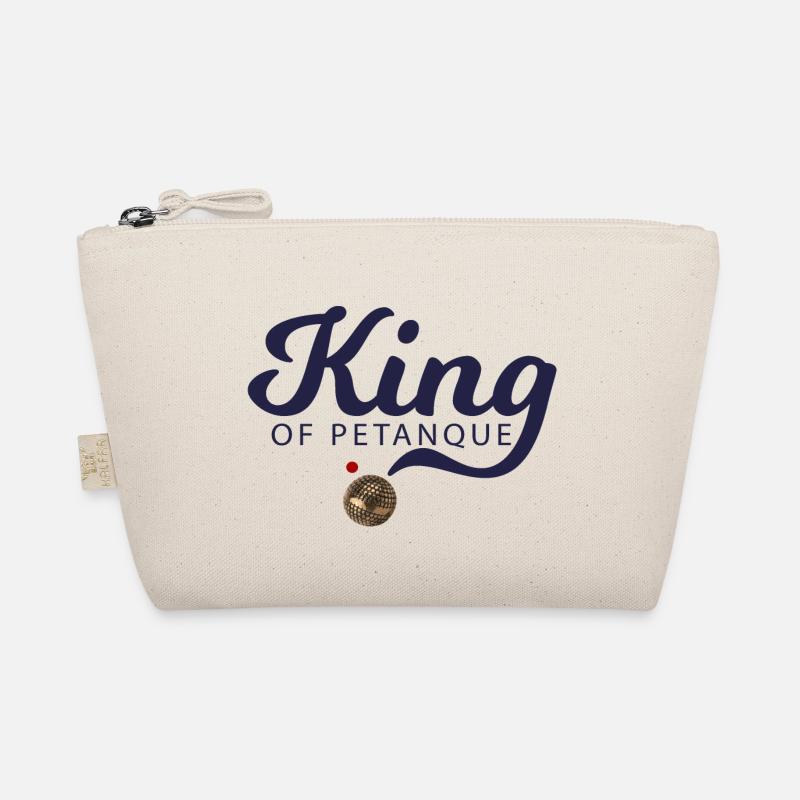 König des Pétanque Bio-Täschchen