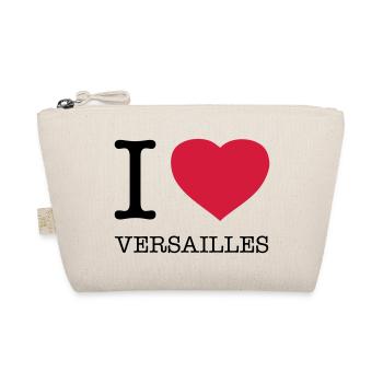 I LOVE VERSAILLES - Bio-Täschchen - Natur - Vorne