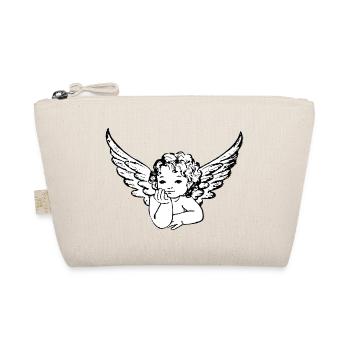 Angel with wings - Organic Pouch - nature - Front