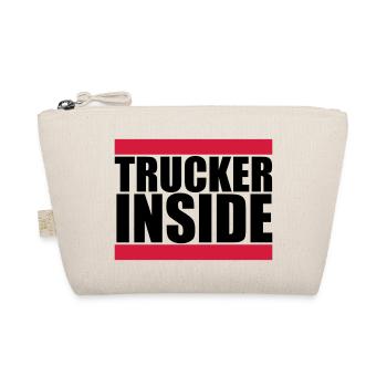logo trucker inside truck truck truck truck driver - Organic Pouch - nature - Front