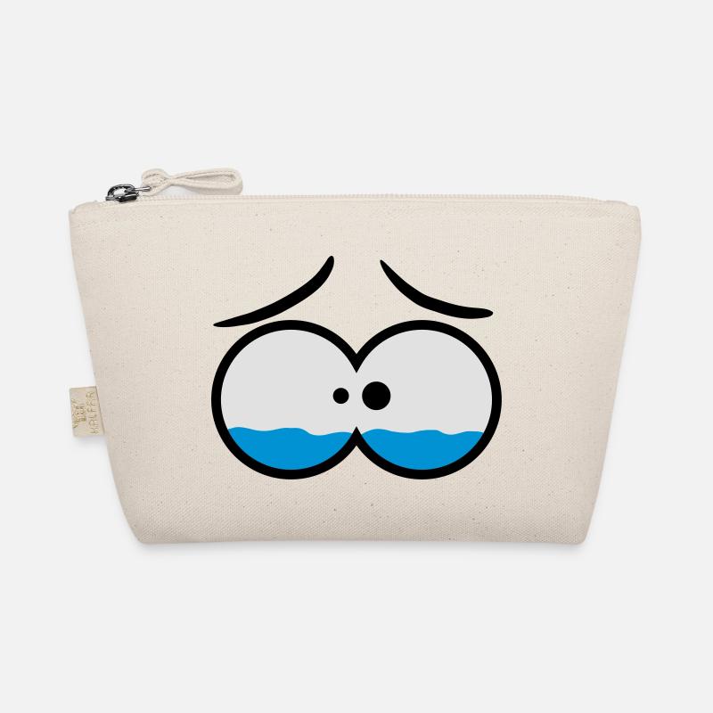 Sad Crying Comic Eyes Trousse biologique