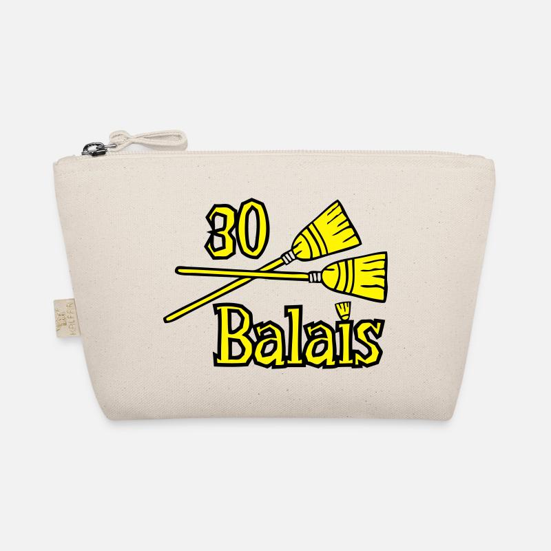 30 Besen Geburtstag Bio-Täschchen