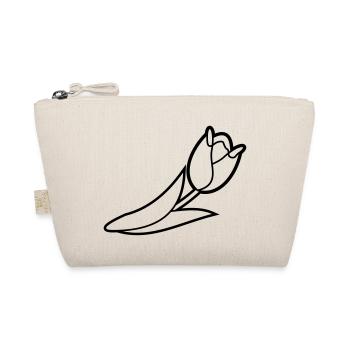 Blumen: Tulpe - Organic Pouch - nature - Front