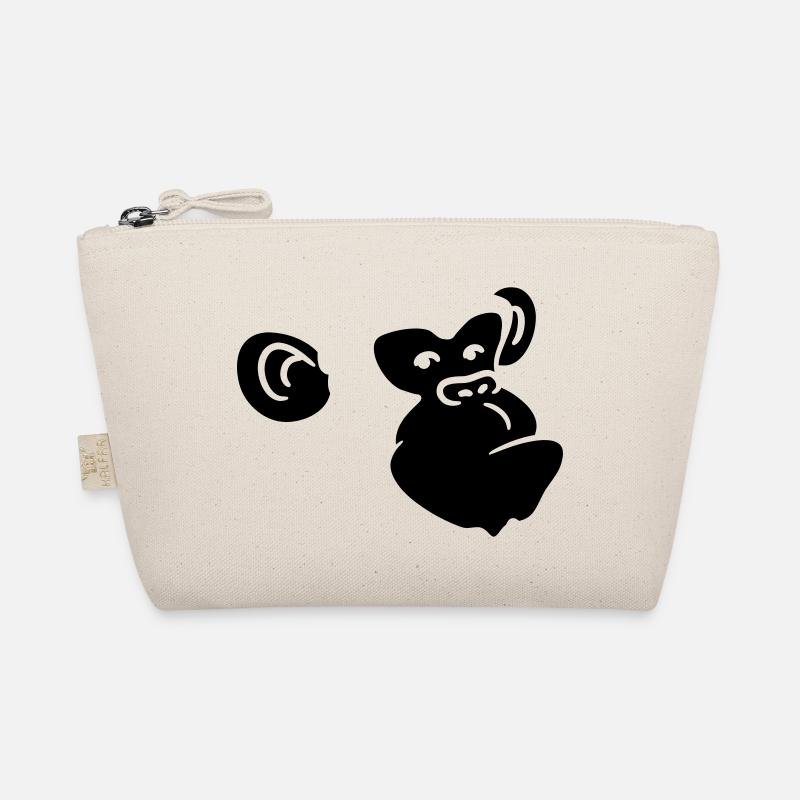 Conception de tête de singe cool Trousse biologique