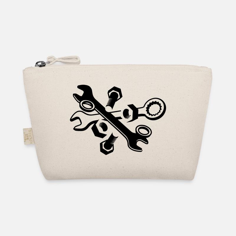 Screws, nuts and wrench Organic Pouch