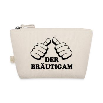 der__braeutigam - Bio-Täschchen - Natur - Vorne