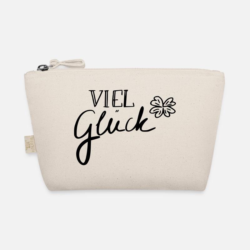 Viel Glück - Bio-Täschchen - Natur