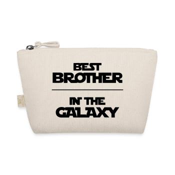 Best Brother In Galaxy - Bio-Täschchen - Natur - Vorne