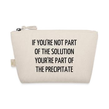 Quote / Gaming / Geek / Gamer / Computer / Game - Organic Pouch - nature - Front