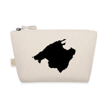 Majorca / Mallorca (Profile / Silhouette) - Organic Pouch - nature - Front