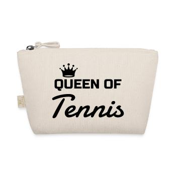 Tennis - Sport - Racket - Tennis Player - Tenis - Bio-Täschchen - Natur - Vorne