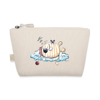 Sleeping Cat - Organic Pouch - nature - Front