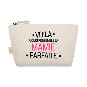 Grandma Oma Großmütter Mamy Mamie Grand-Mère - Organic Pouch - nature - Front