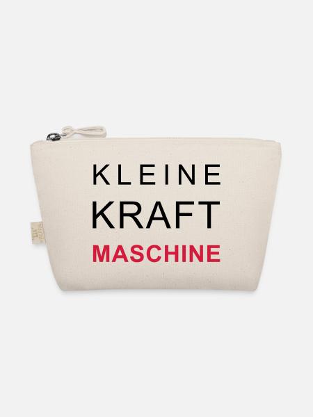 kleine kraftmaschine - Bio-Täschchen - Natur - Vorne