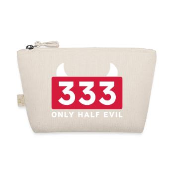 333 - ONLY HALF EVIL - Bio-Täschchen - Natur - Vorne