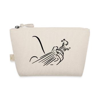 Guitarist guitar player musician band instrument # - Organic Pouch - nature - Front