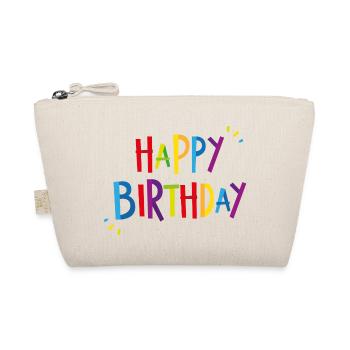 Birthday years gift happy birthday honor day - Organic Pouch - nature - Front