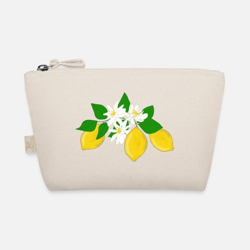 Lemons, lemon blossoms Organic Pouch