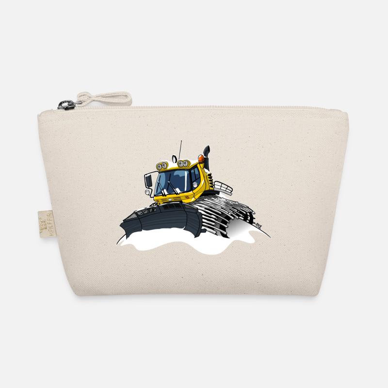 gelber Schneeschaufelschnee Bio-Täschchen