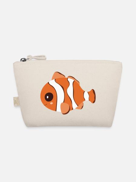 Clownfisch - Bio-Täschchen - Natur