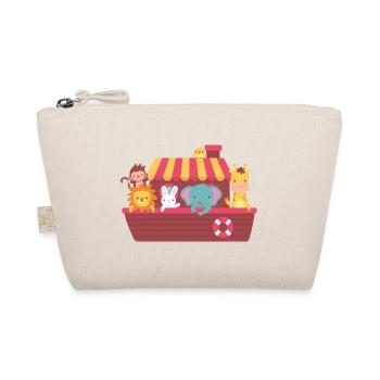 Arche de Noé, animaux mignons sur bateau - Trousse biologique - nature - Devant