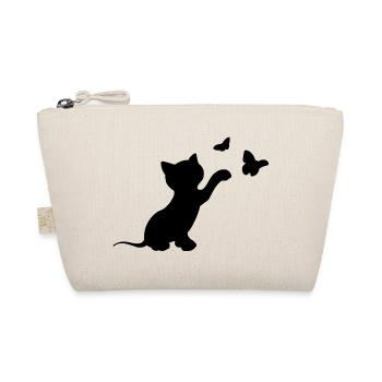 Katze - Bio-Täschchen - Natur - Vorne
